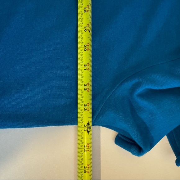 Izod Blue Polo Shirt Classic Short Sleeve - Picture 6 of 6